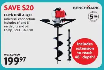 Home Hardware Earth Drill Auger offer