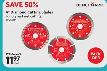 Home Hardware 4 Diamond Cutting Blades offer