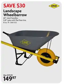 Home Hardware Landscape Wheelbarrow offer