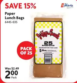 Home Hardware Paper Lunch Bags offer