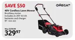 Home Hardware 40V Cordless Lawn Mower offer