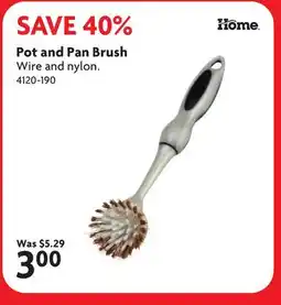 Home Hardware Pot and Pan Brush offer