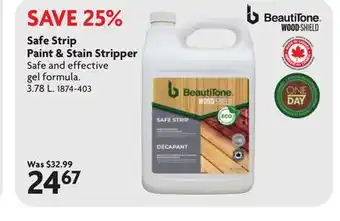 Home Hardware Safe Strip Paint & Stain Stripper offer