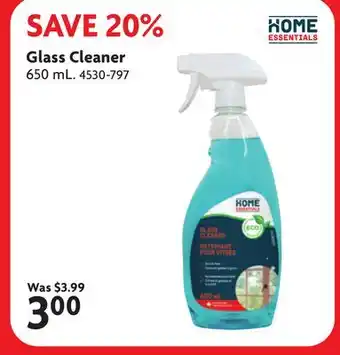 Home Hardware Glass Cleaner offer