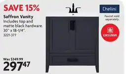 Home Hardware Saffron Vanity offer