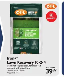 Home Hardware Iron+ Lawn Recovery 10-2-4 offer
