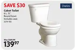 Home Hardware Cabot Toilet offer