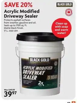 Home Hardware Acrylic Modified Driveway Sealer offer