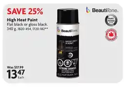 Home Hardware High Heat Paint offer
