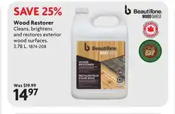 Home Hardware Wood Restorer offer