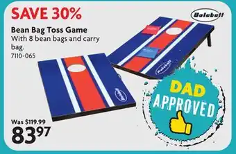 Home Hardware Bean Bag Toss Game offer