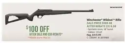 Cabela's Winchester Wildcat Rifle offer
