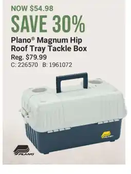 Cabela's Plano Magnum Hip Roof Tray Tackle Box offer