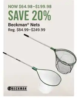 Cabela's Beckman Nets offer