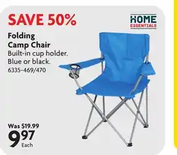 Home Hardware Folding Camp Chair offer
