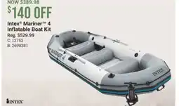 Cabela's Intex Mariner 4 Inflatable Boat Kit offer