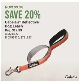 Cabela's Cabela's Reflective Dog Leash offer