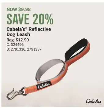 Cabela's Cabela's Reflective Dog Leash offer