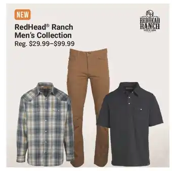 Cabela's RedHead Ranch Men's Collection offer