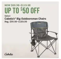 Cabela's Select Cabela's Big Outdoorsman Chairs offer