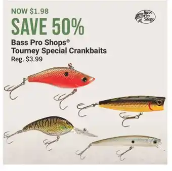 Cabela's Bass Pro Shops Tourney Special Crankbaits offer