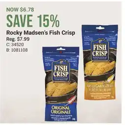 Cabela's Rocky Madsen's Fish Crisp offer