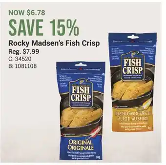 Cabela's Rocky Madsen's Fish Crisp offer