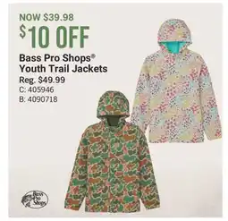 Cabela's Bass Pro Shops Youth Trail Jackets offer