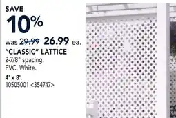 RONA Classic Lattice offer