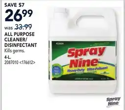 RONA ALL PURPOSE CLEANER/DISINFECTANT 4-L offer