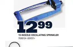 RONA 15-NOZZLE OSCILLATING SPRINKLER offer