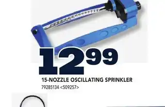 RONA 15-NOZZLE OSCILLATING SPRINKLER offer