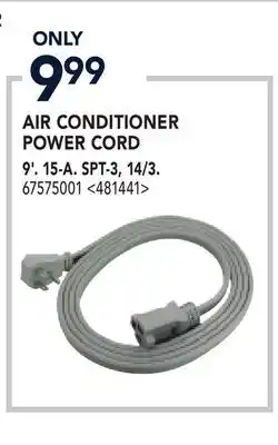 RONA AIR CONDITIONER POWER CORD offer