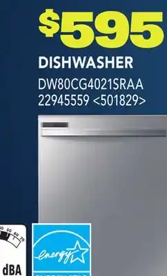 RONA DISHWASHER offer