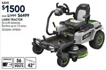 RONA LAWN TRACTOR offer
