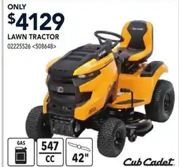 RONA LAWN TRACTOR offer