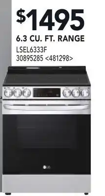 RONA 6.3 CU. FT. RANGE offer