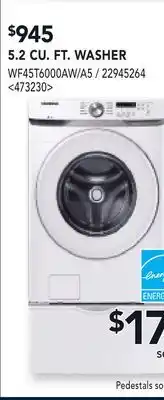 RONA 5.2 CU. FT. WASHER offer
