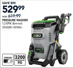RONA PRESSURE WASHER offer