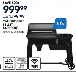 RONA WOODRIDGE PELLET BARBECUE offer