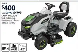RONA LAWN TRACTOR offer