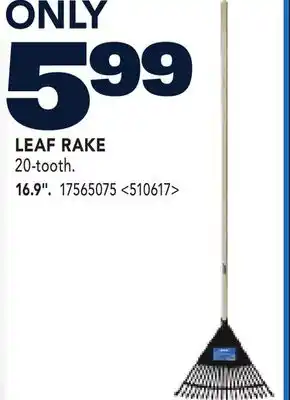 RONA VALU+ LEAF RAKE 16.9 offer