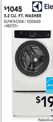 RONA 5.2 CU. FT. WASHER offer