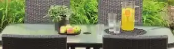 RONA Pelham Bay rectangular glass dining table offer