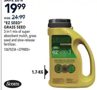 RONA EZ SEED GRASS SEED offer