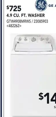 RONA 4.9 CU. FT. WASHER offer