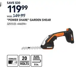 RONA Power Share Garden Shear offer
