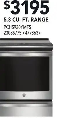 RONA 5.3 CU. FT. RANGE offer