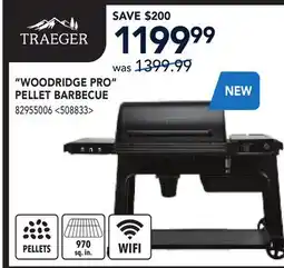 RONA TRAEGER WOODRIDGE PRO PELLET BARBECUE offer