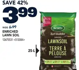 RONA Enriched Lawn Soil offer